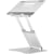 Laptopstandaard Desq telescopisch, aluminium, zilver, tot 17 inch