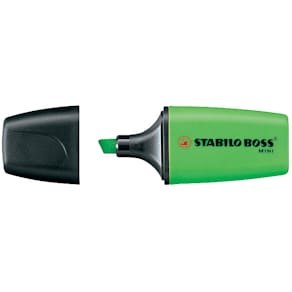 Textmarker STABILO BOSS MINI, grün
