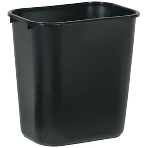 Papperskorg RUBBERMAID svart 26,6L