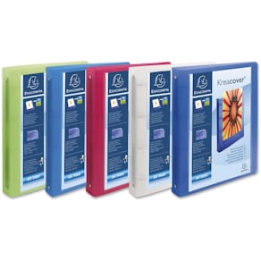 Ringmap Exacompta Kreacover, personaliseerbaar, 2 ringen, A4+, 4 