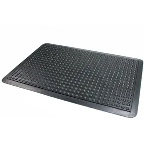 Doortex anti-fatigue mat rubber 90x150 cm black