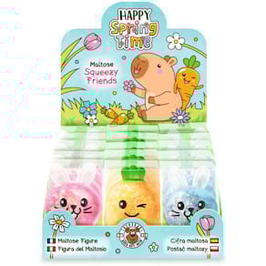 Quetschfigur TRENDHAUS Glitzer, sortiert