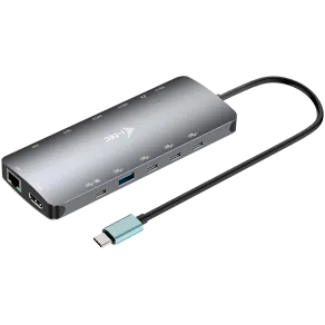 I-TEC USB-C Metal Nano 3x Display Dock, 2x HDMI 1x USB-C vid