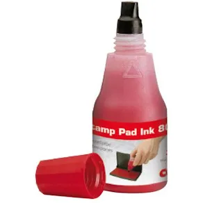 Stämpelfärg COLOP 801 25ml röd