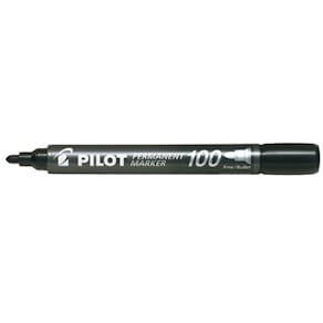 Märkpenna PILOT SCA 100 2-4,5 rund svart