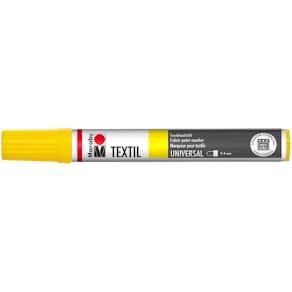Stoffmalstift Marabu Textil Painter, gelb, 2–4 mm