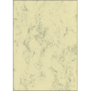 Designpapier Sigel Marmor, A4, beige, 90 g/m², 100 Blatt