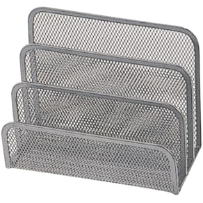 Briefständer Q-Connect KF00852, Metall, silber