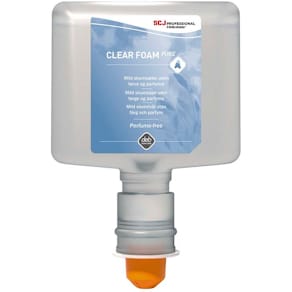 Skumsæbe Deb Clear Foam Pure, refill til berøringsfri dispenser