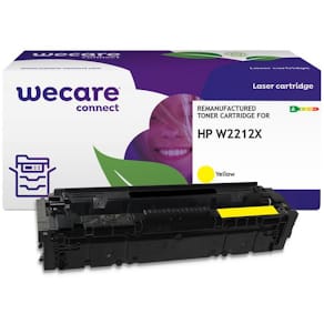 Toner WECARE HP W2212X 207X 2,45K gul