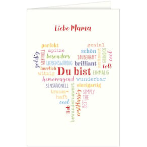 Muttertagskarte HANRA