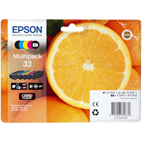 Bläckpatron EPSON C13T33374011 5/FP