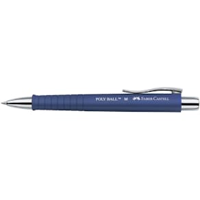 Kugelschreiber Faber-Castell Poly Ball, M, blau