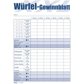 Würfelblock RNK, DIN A5, 2 x 85 Blatt, XXL-Packung