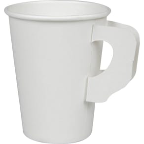 Pappersmugg öra vit 25 cl 50-pack
