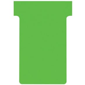 Planning T-Kort Size 2 Green 100pcs