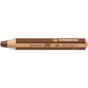 Aquarellfarbstift STABILO woody 3 in 1, braun