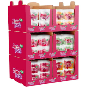 Snoep Lutti Autopack, display van 72 stuks