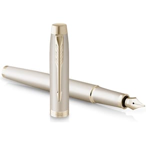 Vulpen Parker IM Monochrome, Champagne, medium, giftbox