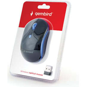 Muis Gembird draadloos optisch, blauw