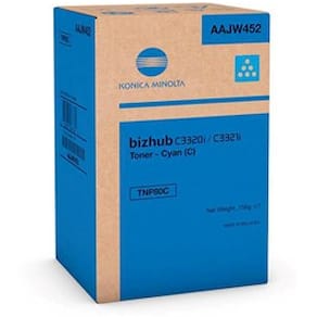 Bizhub C3320 TNP80C Toner cyan 9K