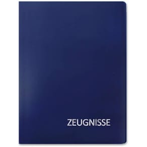 Zeugnismappe ROTH Basic, blau