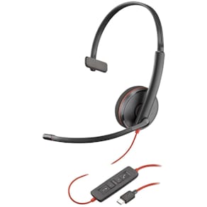 Headset Poly Blackwire 3210, schwarz