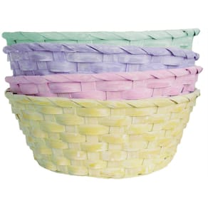 Osterkorb ZISCHKA Bambus, sortiert