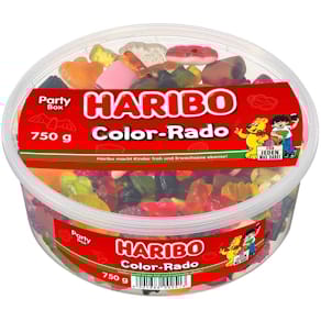 Fruchtgummi Haribo Color-Rado, 750 g