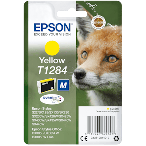 Bläckpatron EPSON C13T128442 gul