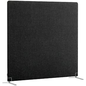 Golvskärm Selma 1600x1500 mm svart