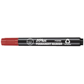 Märkpenna A PLUS eco rund 1-3mm röd