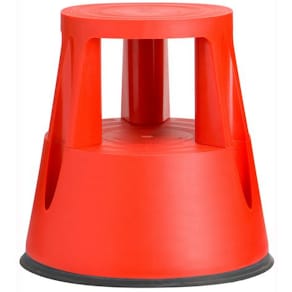 Stegpall Twinco Twin Lift Röd, höjd 41cm