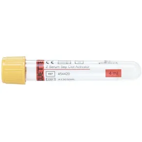 Provrör Vacuette Guldgul Gel 5/4ml 50/FP