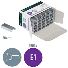Häftklammer Leitz E1 Nr 10, 10ark, 2500/fp