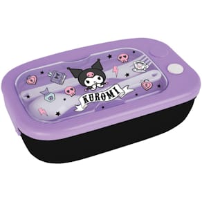 Brotbox Coolpack Kuromi, schwarz/lila