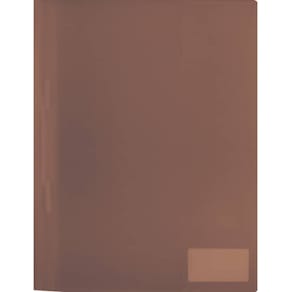 Schnellhefter HERMA PP, transluzent, braun, A4