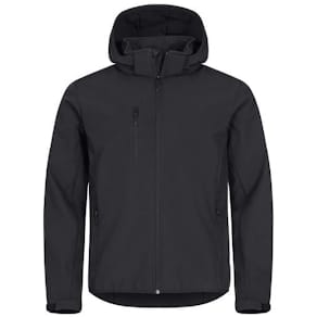Softshelljacka CLIQUE 0200912 svart 5XL