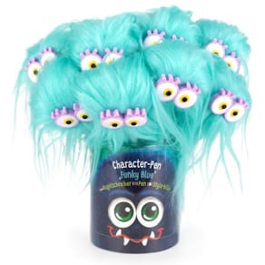 Kugelschreiber TRENDHAUS Flauschig, funky blue, M, blau