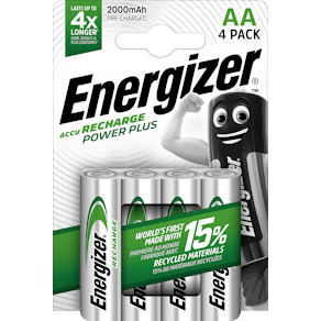 Energizer Rech Power Plus AA 2000 mAh (4-pack)