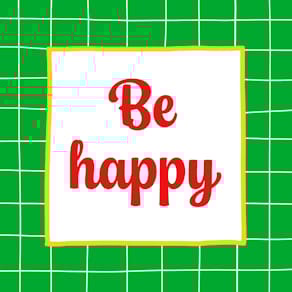 Motivserviette AVANTGARDE Spruch, 33 x 33 cm