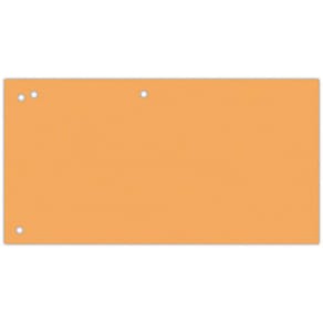 Verdeelstroken, ft 240 x 105 mm, oranje, pak van 100 stuks