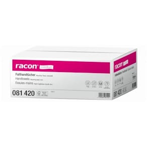 Falthandtücher RACON comfort, 24x23 cm, naturweiß, 2-lagig, ZZ-F,