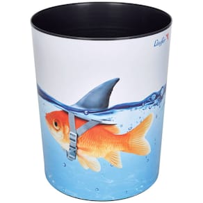 Papierkorb Läufer, 13 l, Goldhai