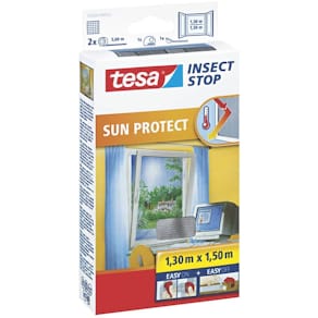 Fliegengitter tesa Comfort, Sonnenschutz, Fenster, 1,3 x 1,5 m