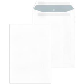 Versandtasche MAILMEDIA C4, 100g, weiß, ohne Fenster