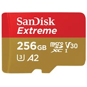 SanDisk Extreme - Flash-minneskort (microSDXC till SD-adapter
