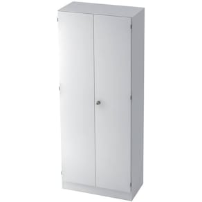 Garderobenschrank Hammerbacher Solid 5OH, 1 Boden, weiß