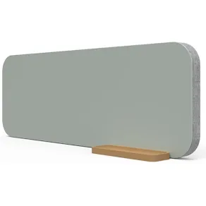 Bordsskärm & Skrivtavla Mood Fabric Table, 1000x350mm, Mossgrön