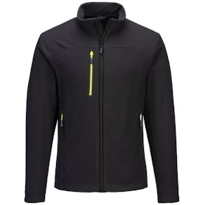 Fleecetröja text zip PW EV480 svart S